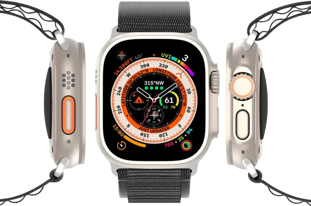 Dux Ducis GS-versie Sportgesp - Apple Watch - 45/44/41/40/38mm - Zwart