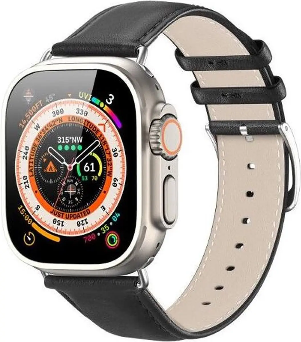 Dux Ducis YS Leren Bandje Apple Watch