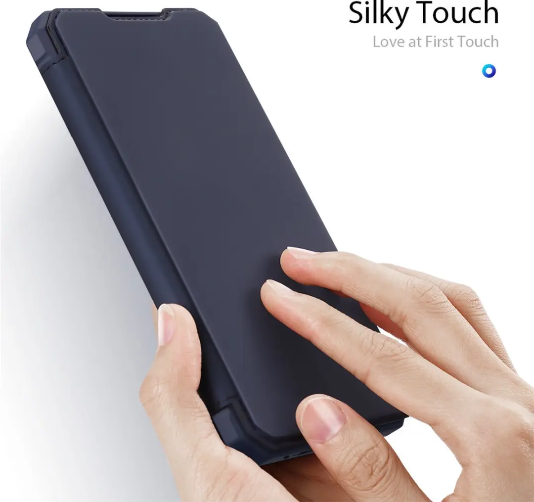 Dux Ducis Skin X Hoesje Samsung Galaxy A72 5G - Donker Blauw