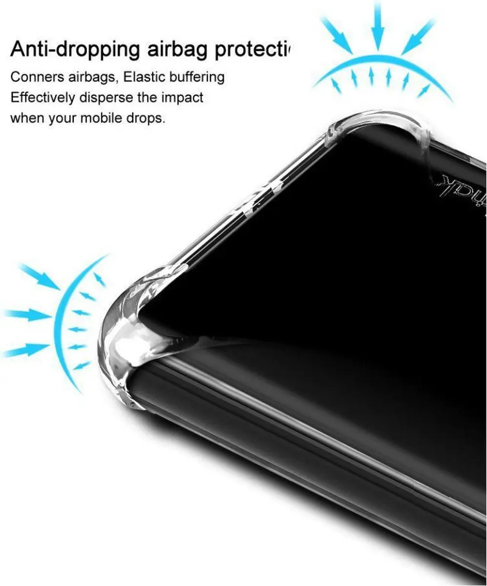 Imak BlackBerry KEY2 TPU Hoesje - Transparant