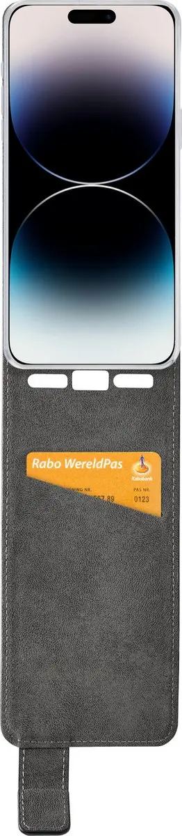 Mobilize Classic Gelly Flipcase MOB-CGFCB-IPH14PROMAX - iPhone 14 Pro Max - Zwart