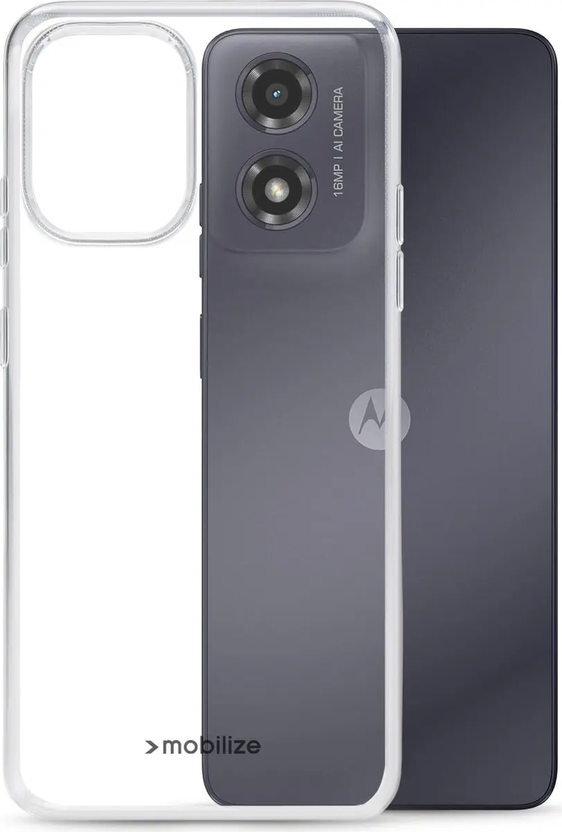 Mobilize MOB-GCC-MOTOG04 Telefoonhoesje Moto G04 - Transparant