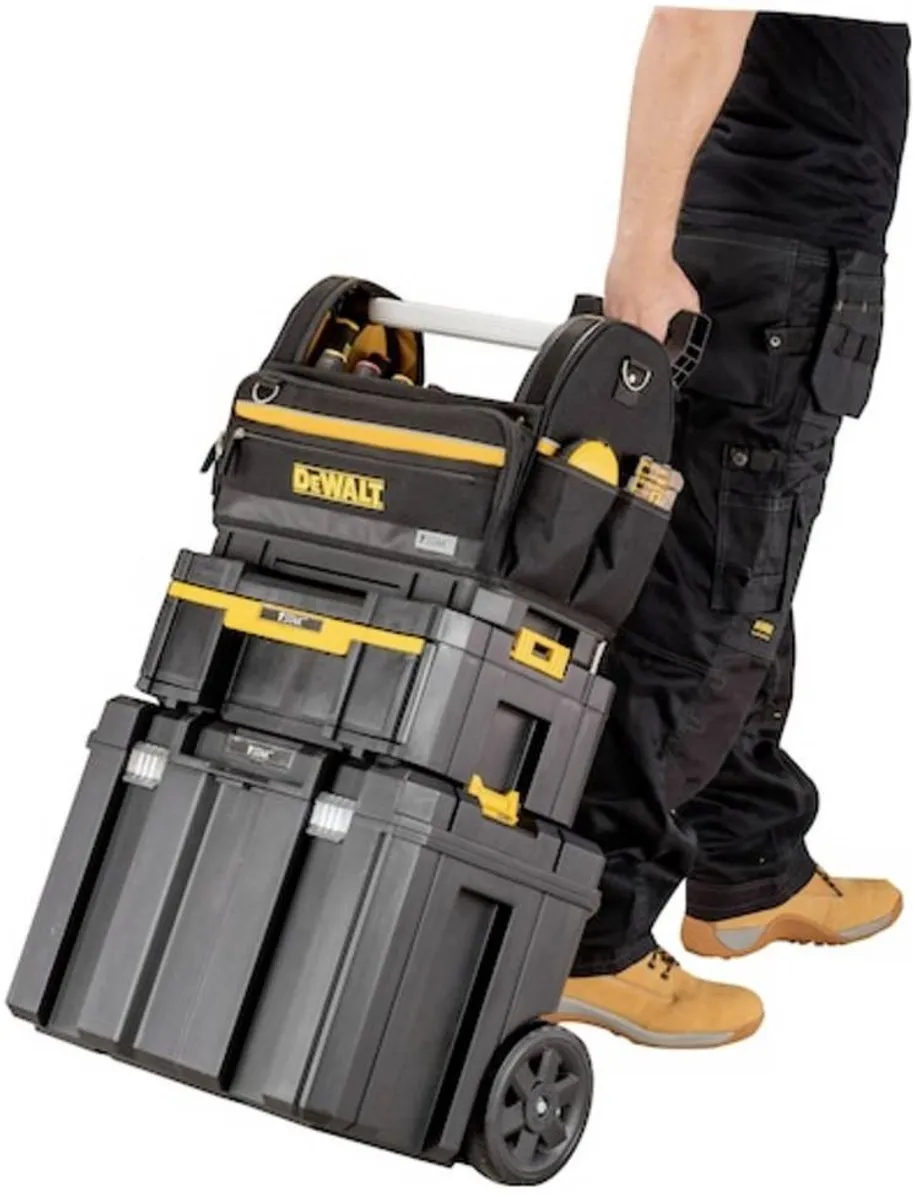DeWalt TSTAK DWST82990-1 Open Gereedschapstas - Zwart/Geel