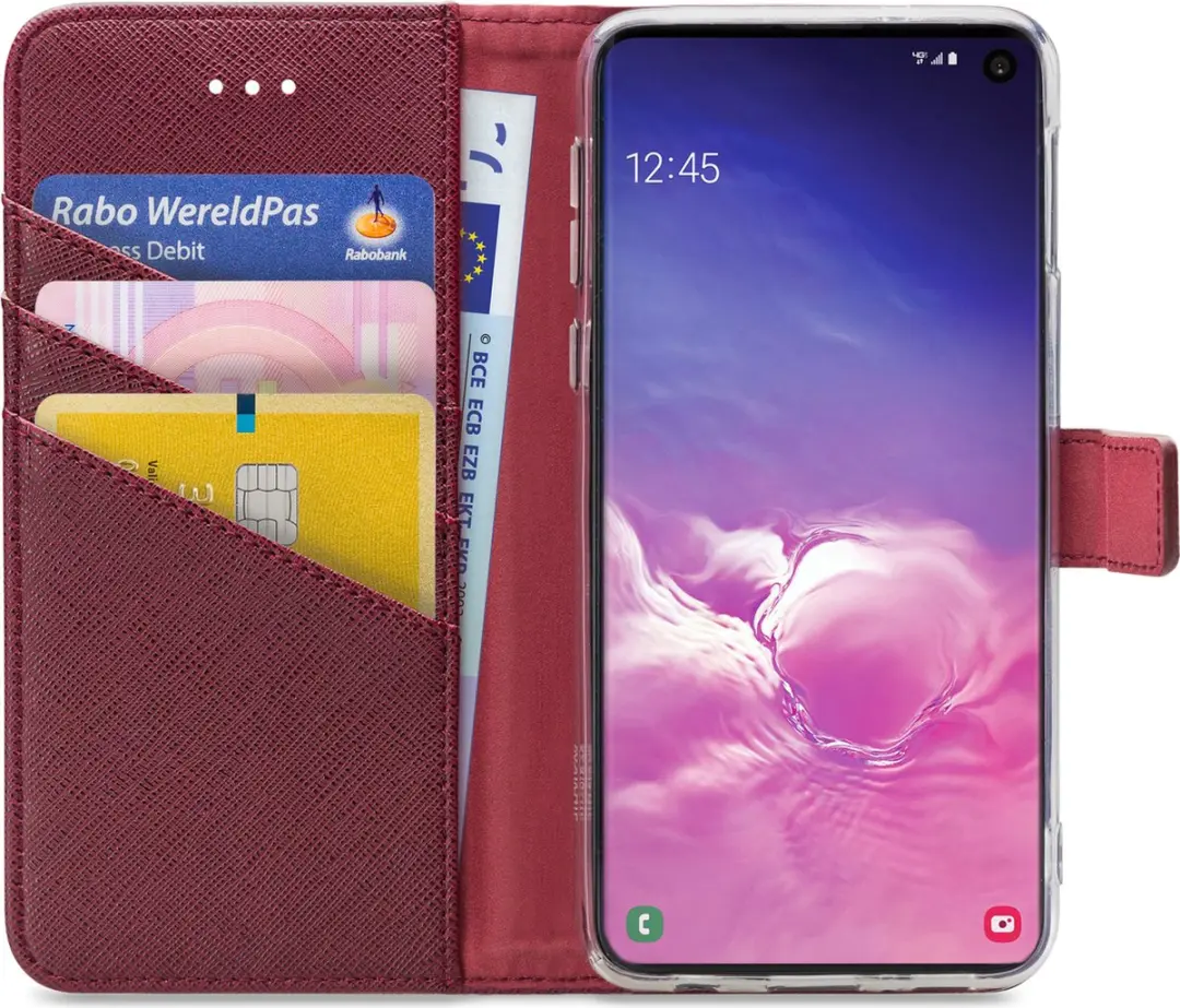 My Style MSFWLT1011 Telefoonhoesje Samsung Galaxy S10e - Bordeaux
