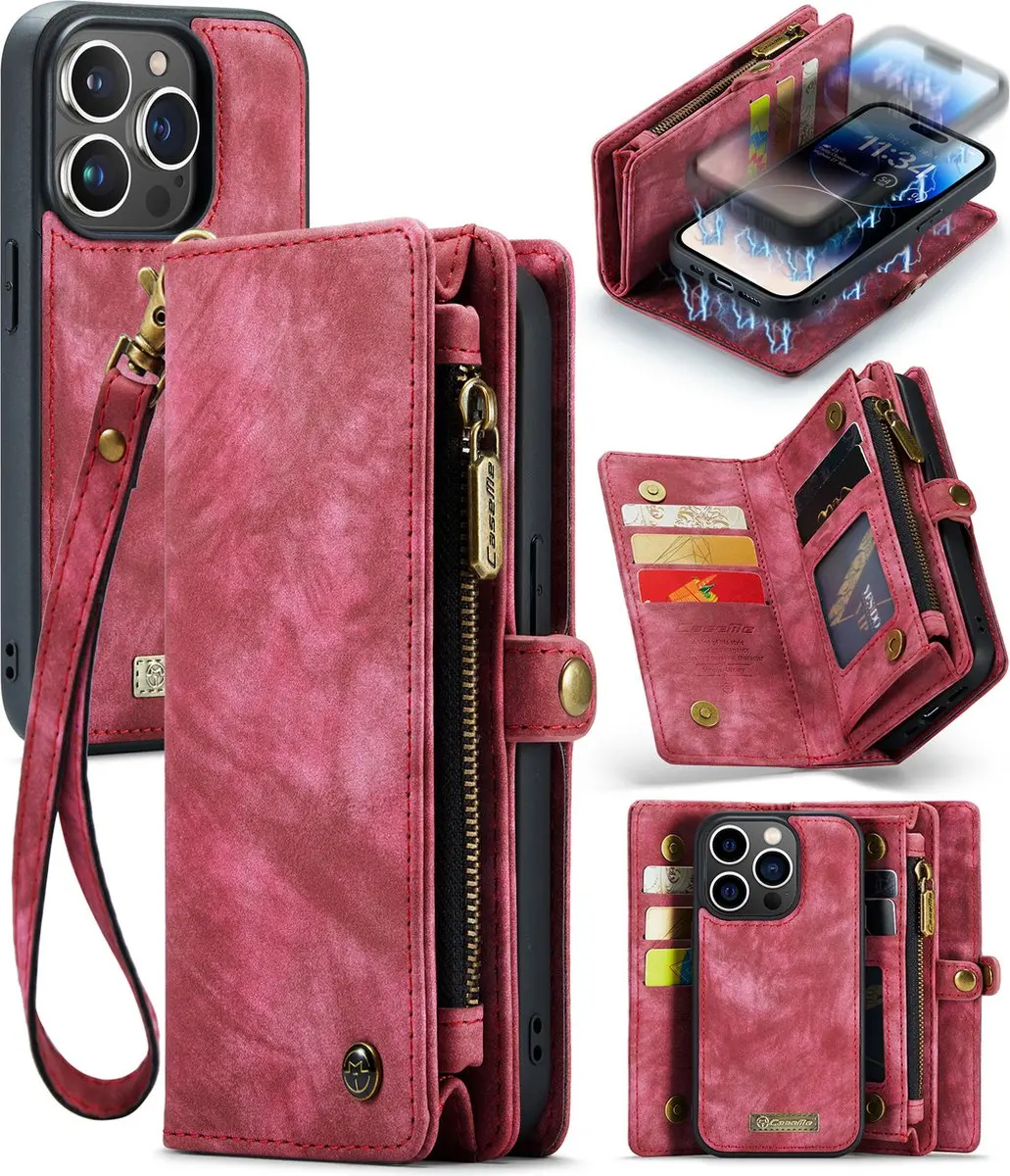 Caseme Vintage Portemonneehoesje CSM-37239