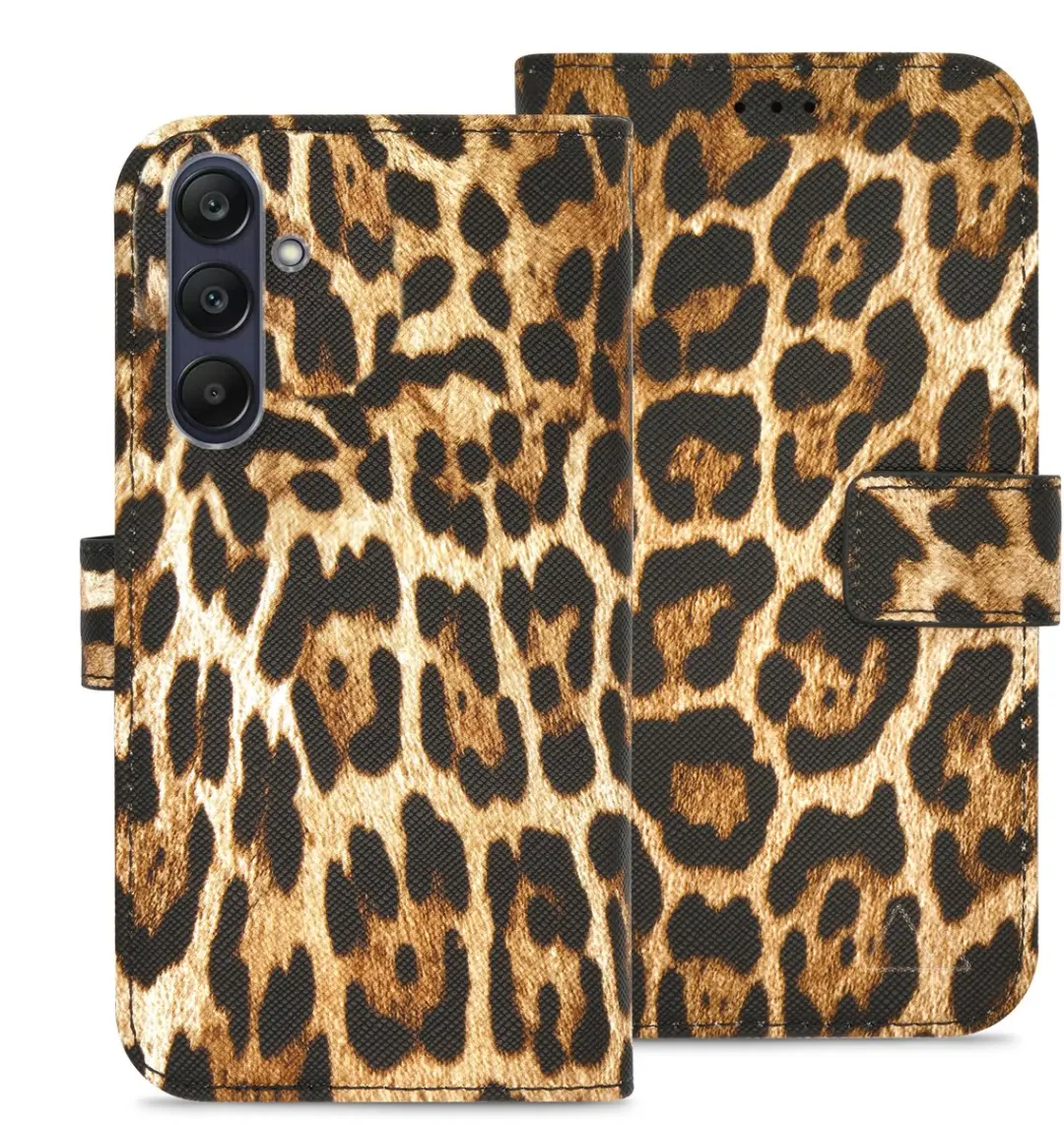 My Style MSFWLT1735 Telefoonhoesje Samsung Galaxy A25 - Wild Leopard