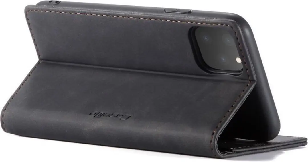 Caseme Book Case iPhone 11 Pro Max - 2 Pasjes - Zwart - afbeelding 6 van 6