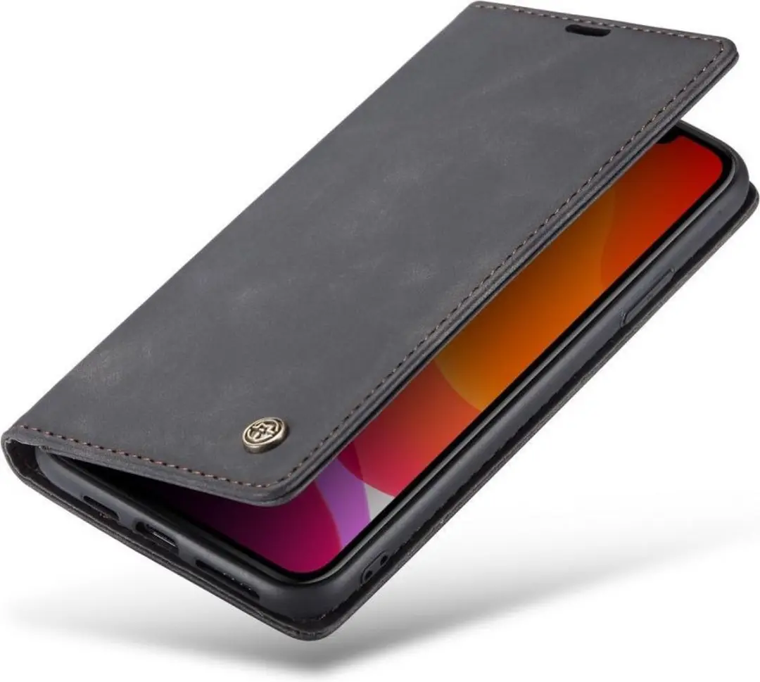 Caseme Book Case iPhone 11 Pro Max - 2 Pasjes - Zwart