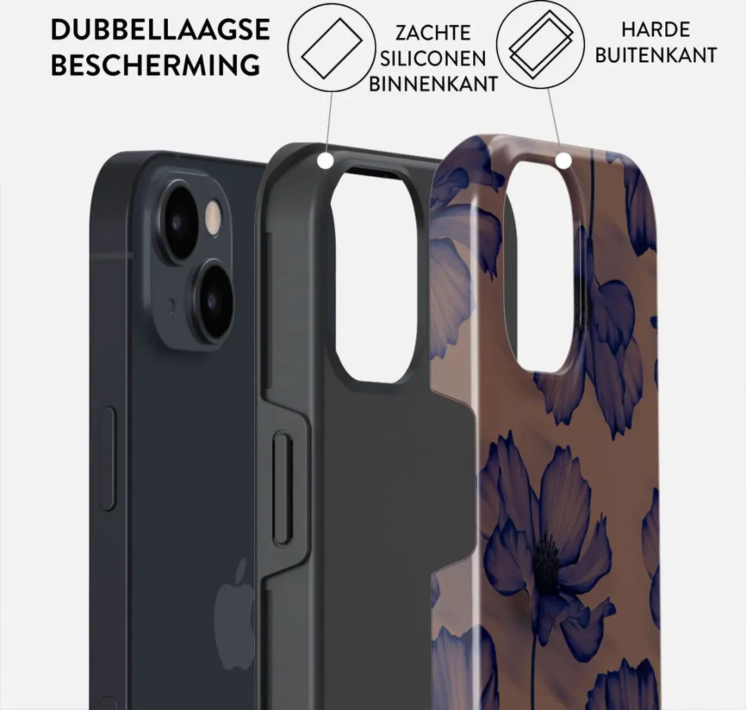 Burga Telefoonhoesje iPhone 14 Velvet Night - RB_01_IP14_TH