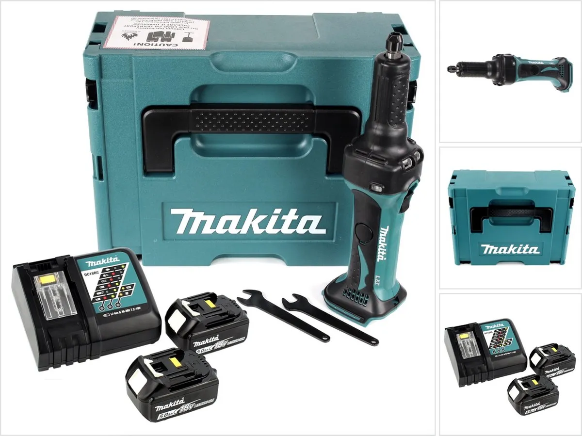 Makita DGD800RTJ Accu-Rechte Slijper