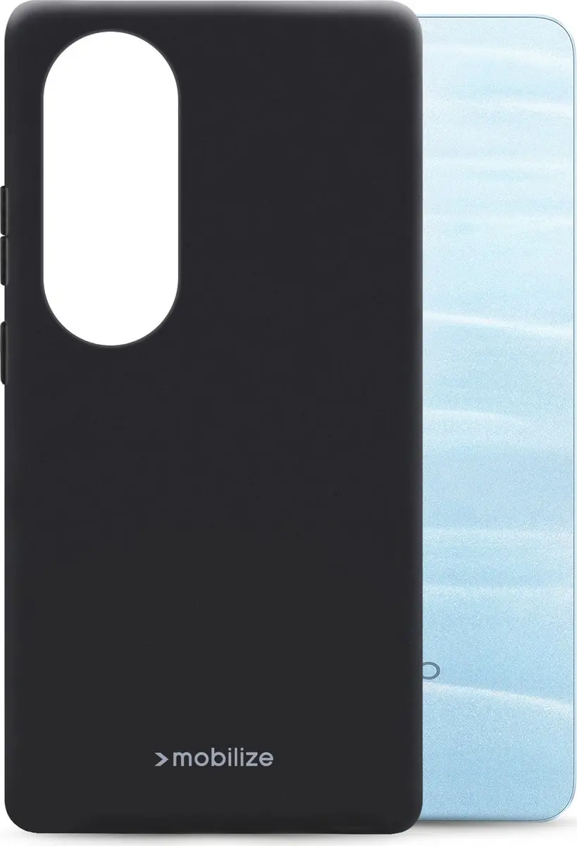 Mobilize OPPO A60 Telefoonhoesje TPU - Zwart - MOB-RGCMB-A60