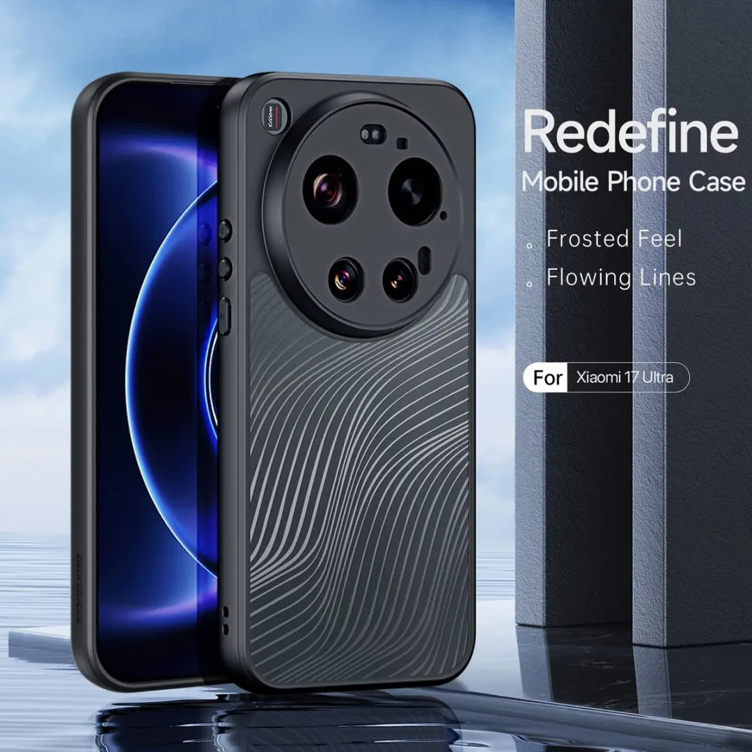 Dux Ducis Aimo Series Hoesje Xiaomi 17 Ultra - Zwart - afbeelding 6 van 6