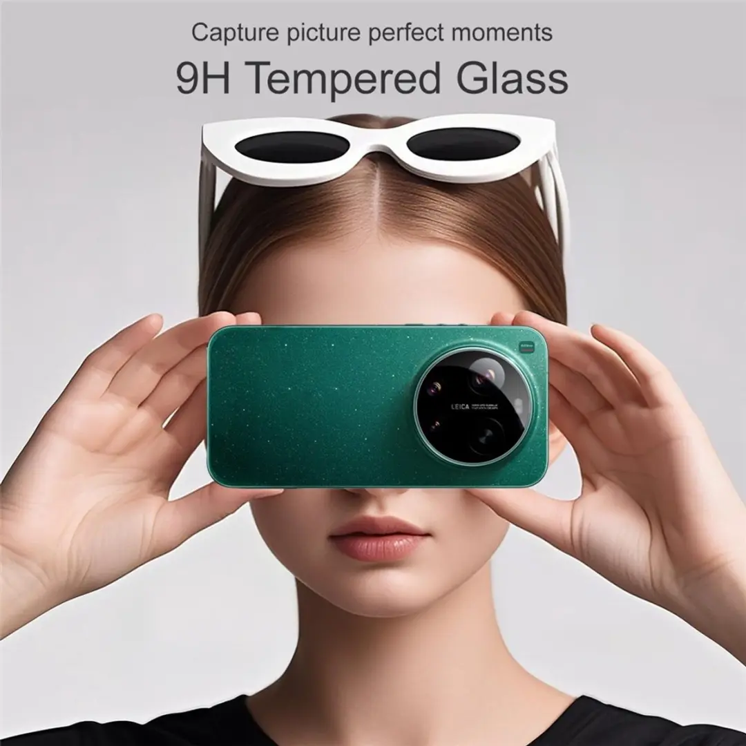 Imak 9H Tempered Glass Camera Lens Protector - Xiaomi 17 Ultra - Zwart