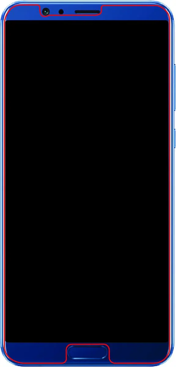 Mobilize HONOR View 10 Glazen Screenprotector - Case Friendly