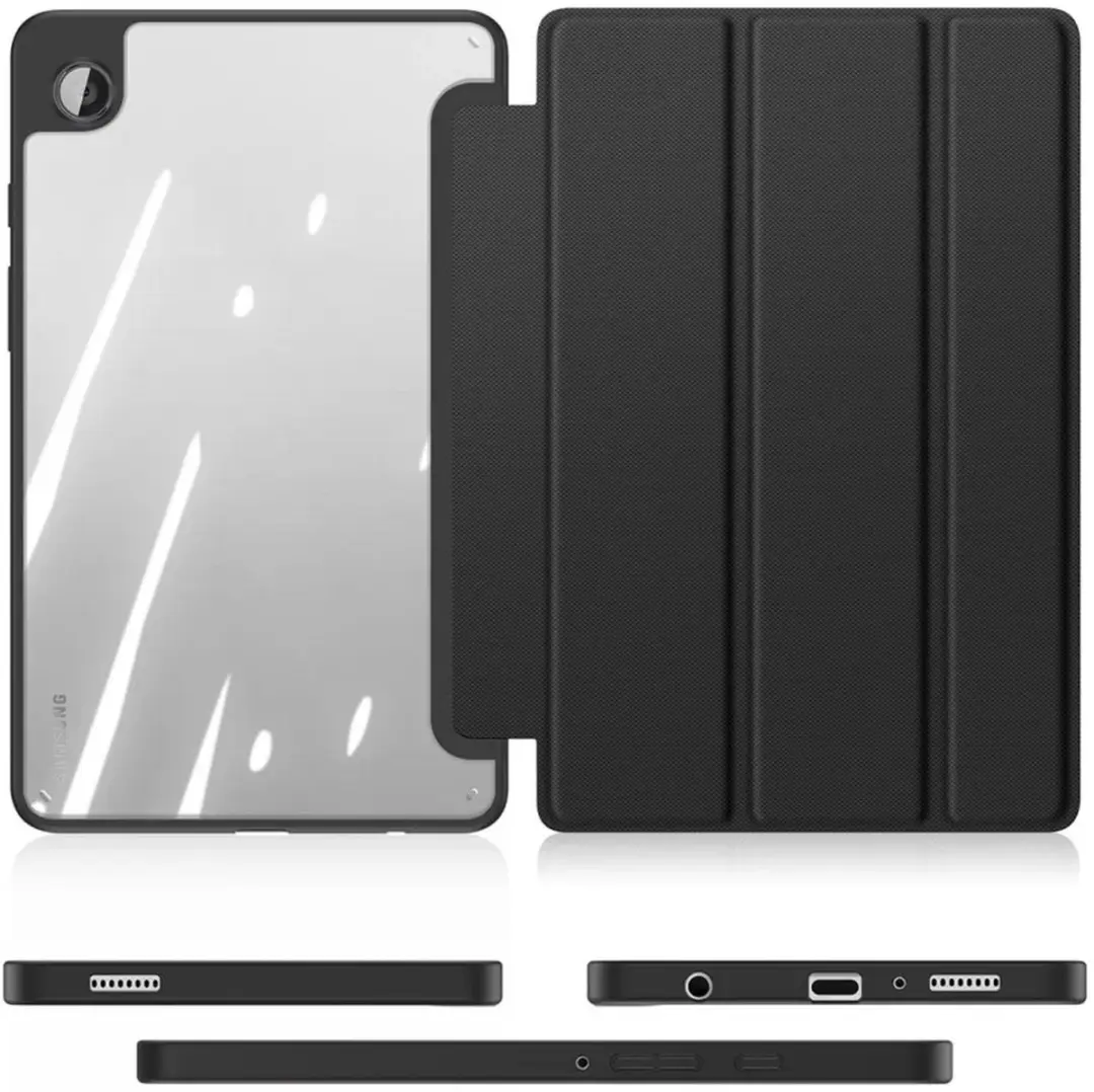 Dux Ducis Toby Series Tablethoes Samsung Galaxy Tab A9 8.7" - Zwart