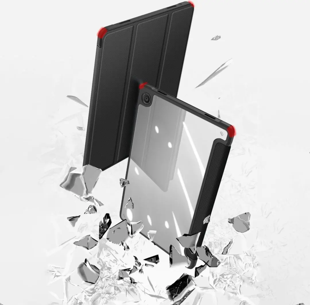 Dux Ducis Toby Series Tablethoes Samsung Galaxy Tab A9 8.7" - Zwart
