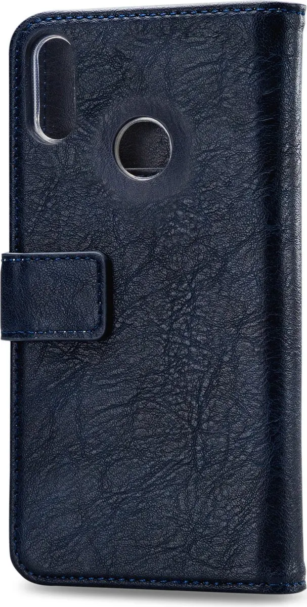 Mobilize Elite Gelly Bookcase Huawei Y7 (2019) Hoesje - Blauw