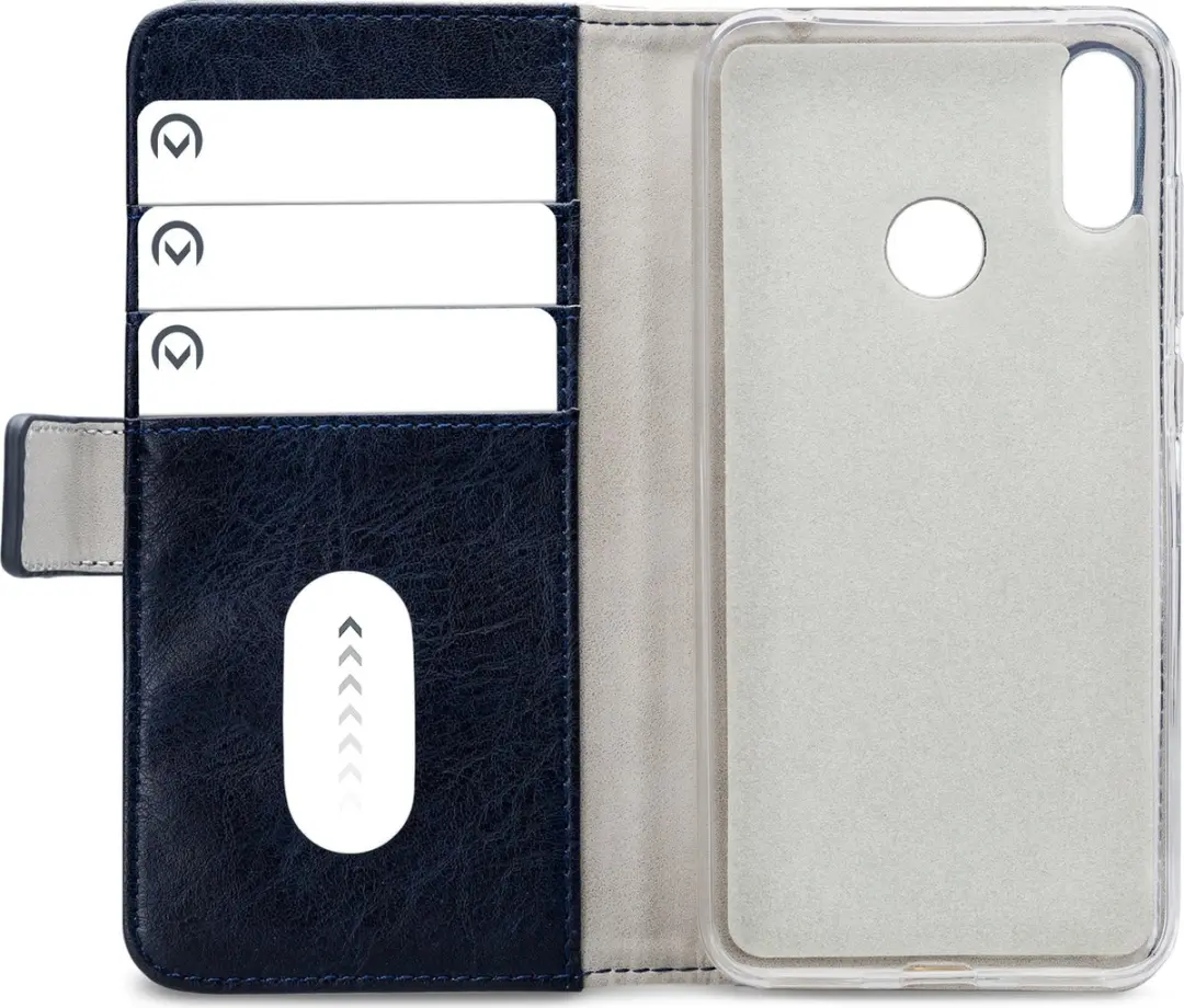 Mobilize Elite Gelly Bookcase Huawei Y7 (2019) Hoesje - Blauw