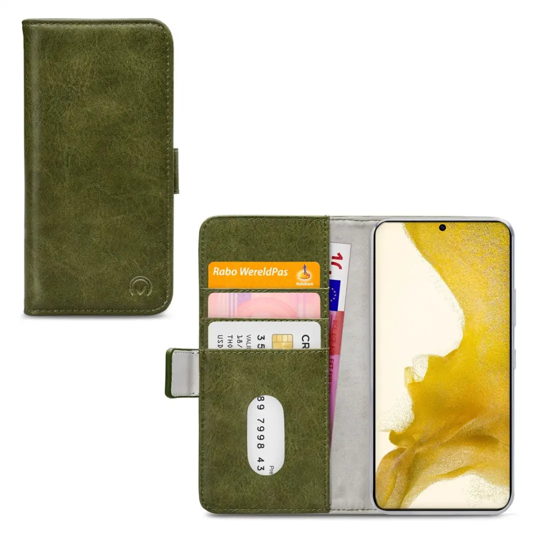 Mobilize Elite Gelly Wallet Book Case Samsung Galaxy S22 Plus - Groen - mpn-8718256961977