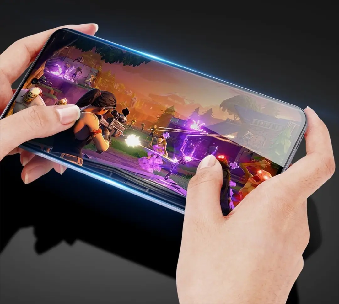 Dux Ducis Screen Protector OPPO Reno12/Pro - Volledig Glas - Zwart