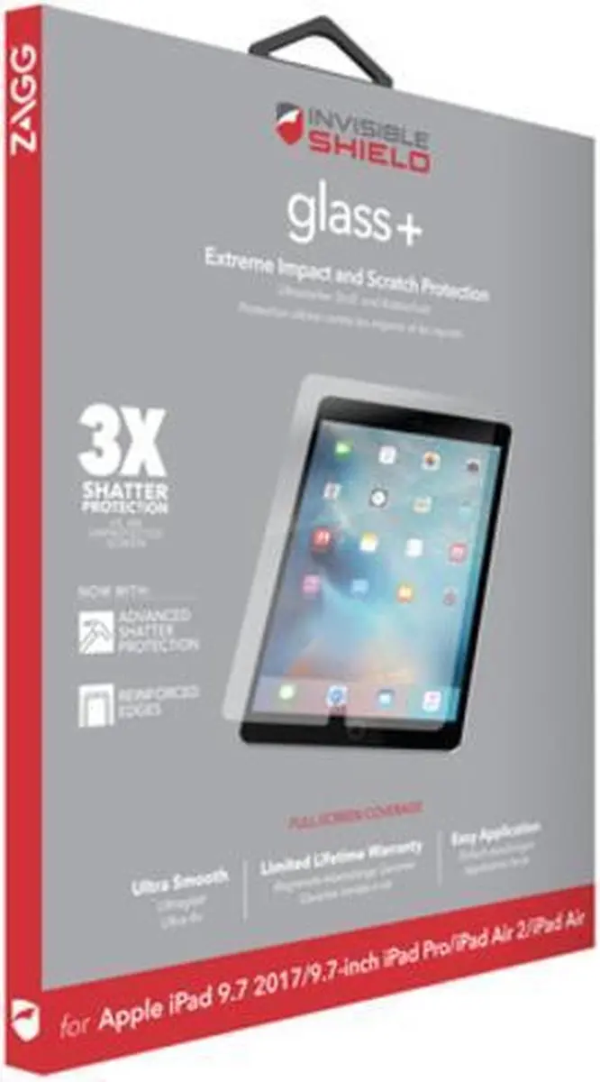 ZAGG Invisible Shield VisionGuard iPad 2017/2018 Screenprotector