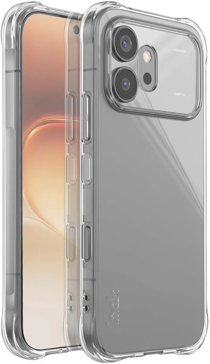 Imak Hoesje Honor 600 Schokbestendig Transparant - BACK-IMAK-CL-H600R