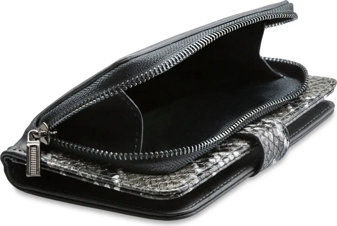 Mobilize Gelly Wallet Zipper iPhone 13 Pro Max - Zwart - afbeelding 6 van 6