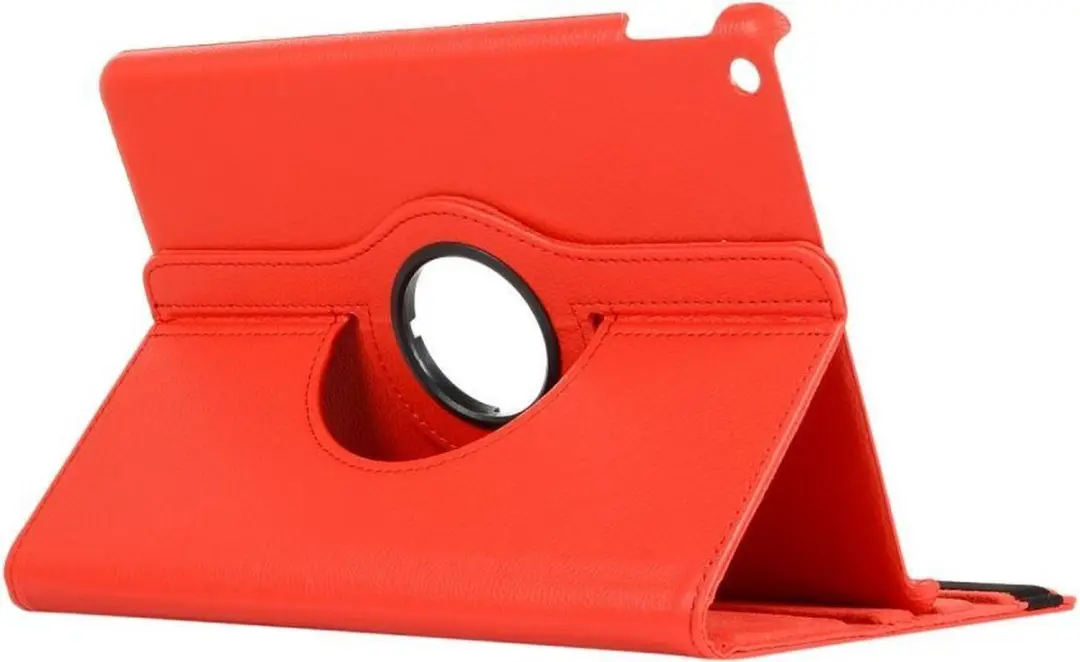 Caseme Coverup Tablethoes iPad 10.2 - 360° Draaiend - Rood