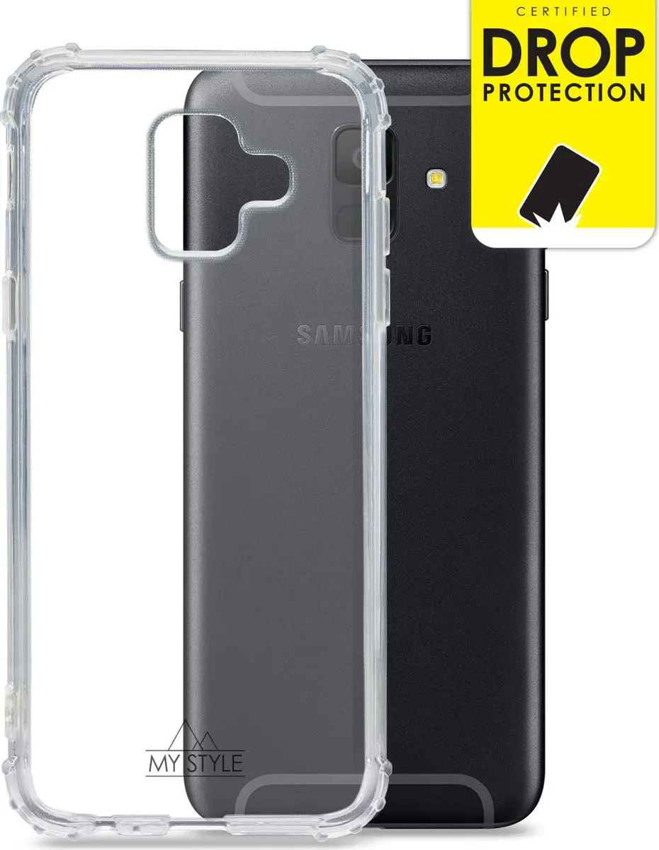 My Style MSPFCS1019 Telefoonhoesje - Galaxy A6 (2018) - Transparant