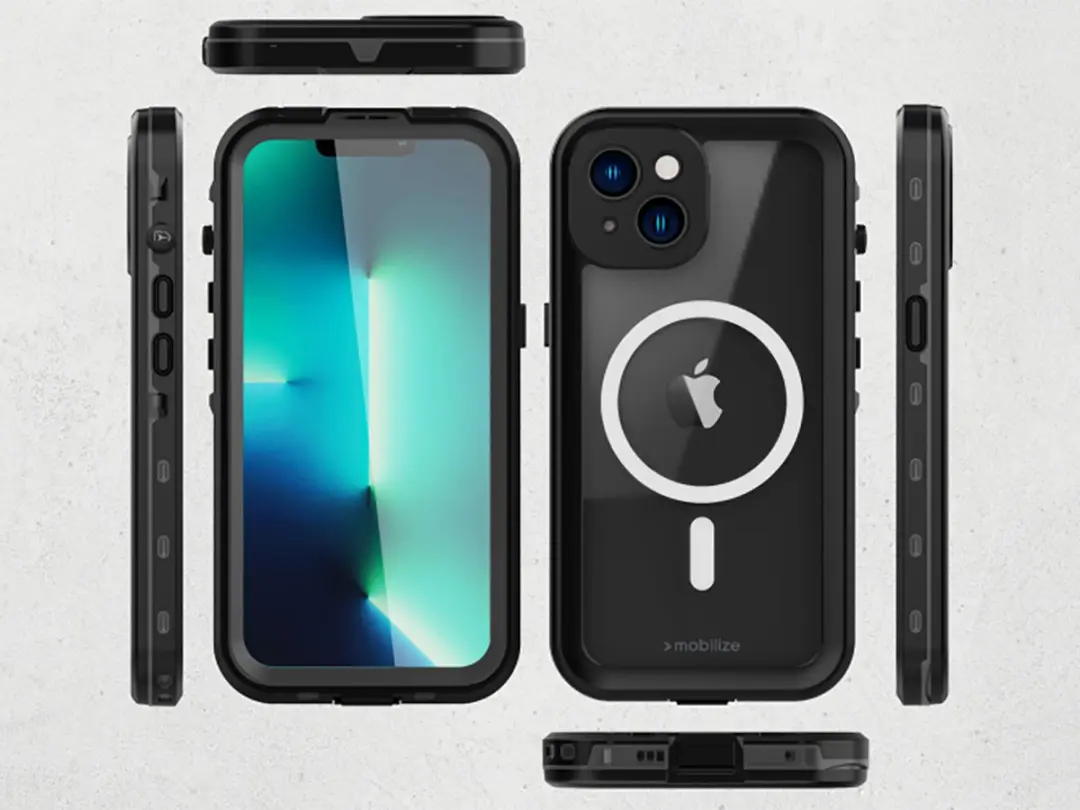 Mobilize Rugged Case iPhone 16 Plus - Transparant - MOB-WAT-iP16PL-CLBL