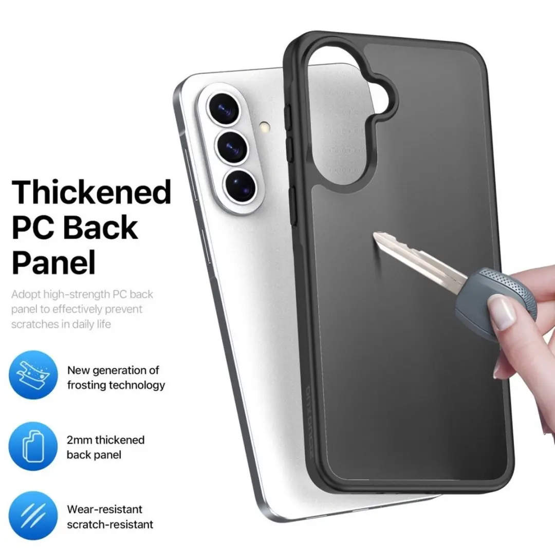 Dux Ducis Yind Hoesje Samsung Galaxy A36/A37/A56 - Matte Zwart