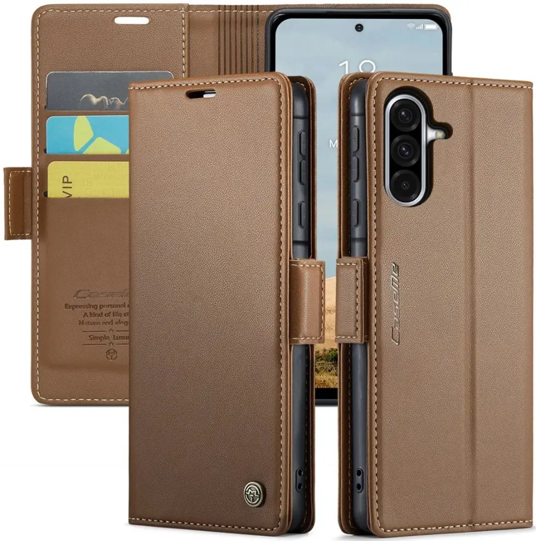 Caseme Litchi Texture Book Wallet Hoesje Samsung Galaxy A36