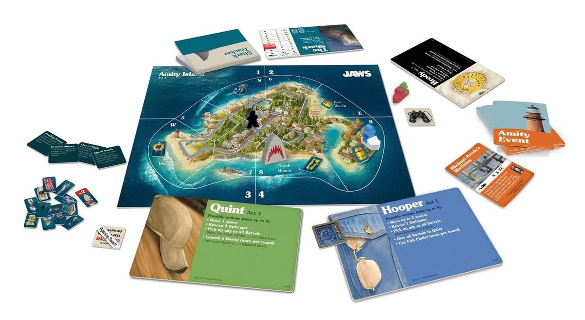 Ravensburger Jaws Bordspel - 2-4 Spelers
