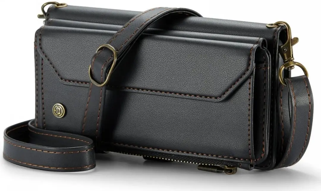 Caseme C36 Hoesje Samsung Galaxy S24 - Zwart