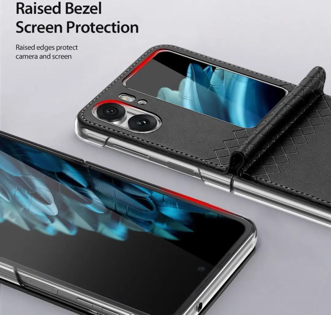 Dux Ducis Oppo Find N2 Flip Hoesje - Zwart