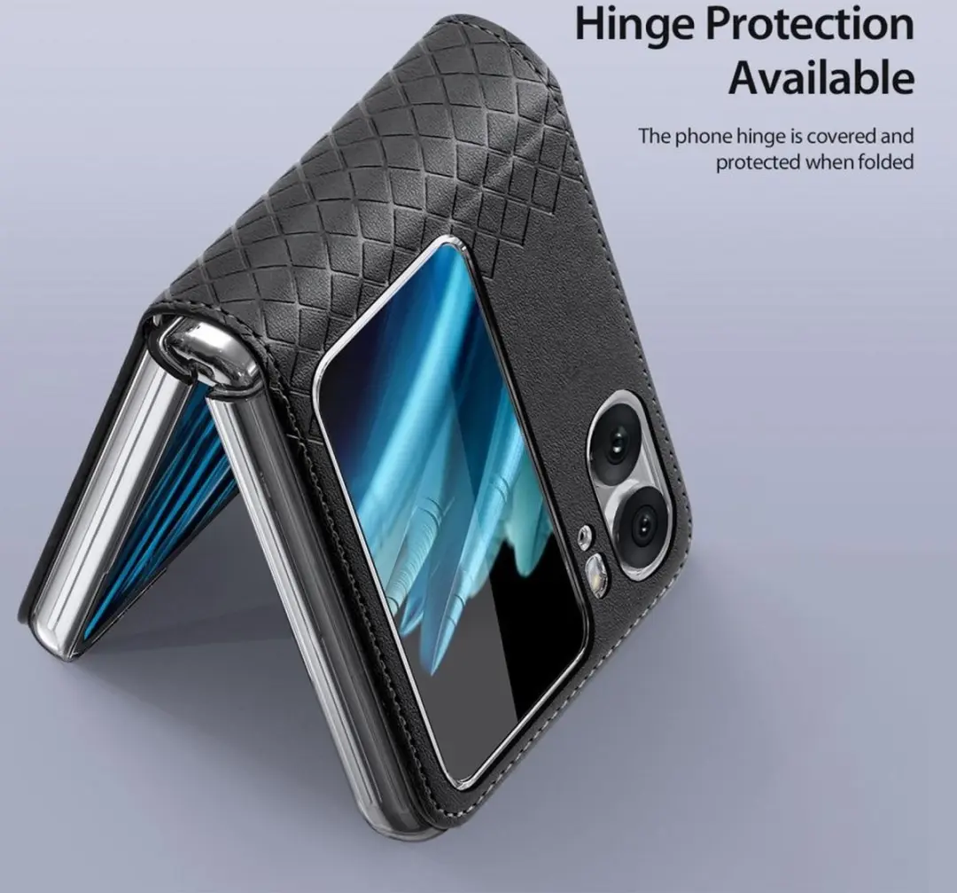 Dux Ducis Oppo Find N2 Flip Hoesje - Zwart