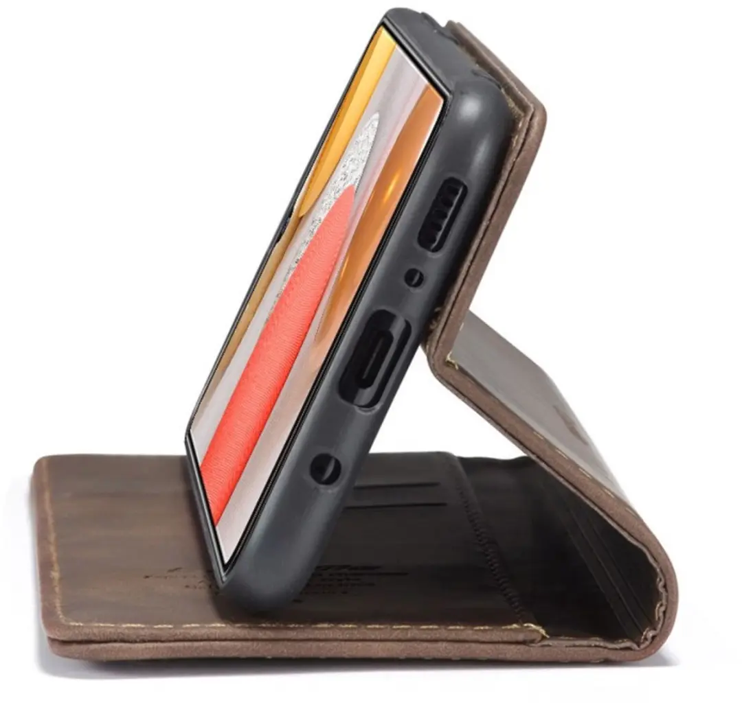 Caseme Book Case Donkerbruin - Samsung Galaxy S21 Ultra