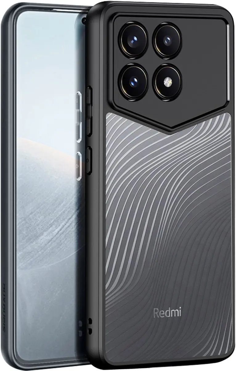 Dux Ducis Hoes Xiaomi Poco F6 Pro BACK-DUXM-PF6P - Zwart