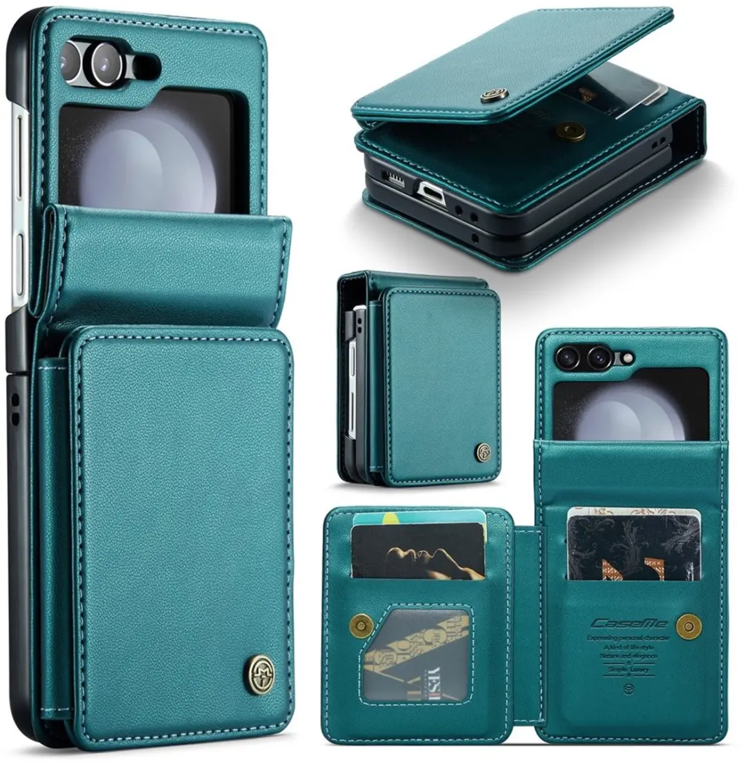 CaseMe Leren Backcover Samsung Galaxy Z Flip 7 FE