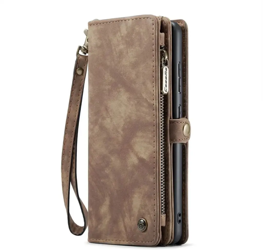 Caseme 008 Book Case Back Cover Samsung Galaxy A36 - Portemonnee - Bruin