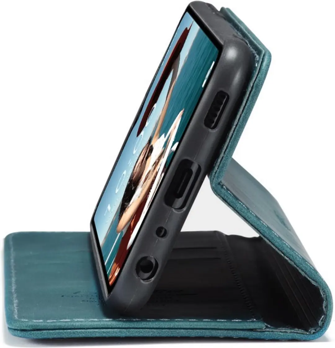 Caseme 013 Book Case Hoesje - Samsung Galaxy A12 - Blauw