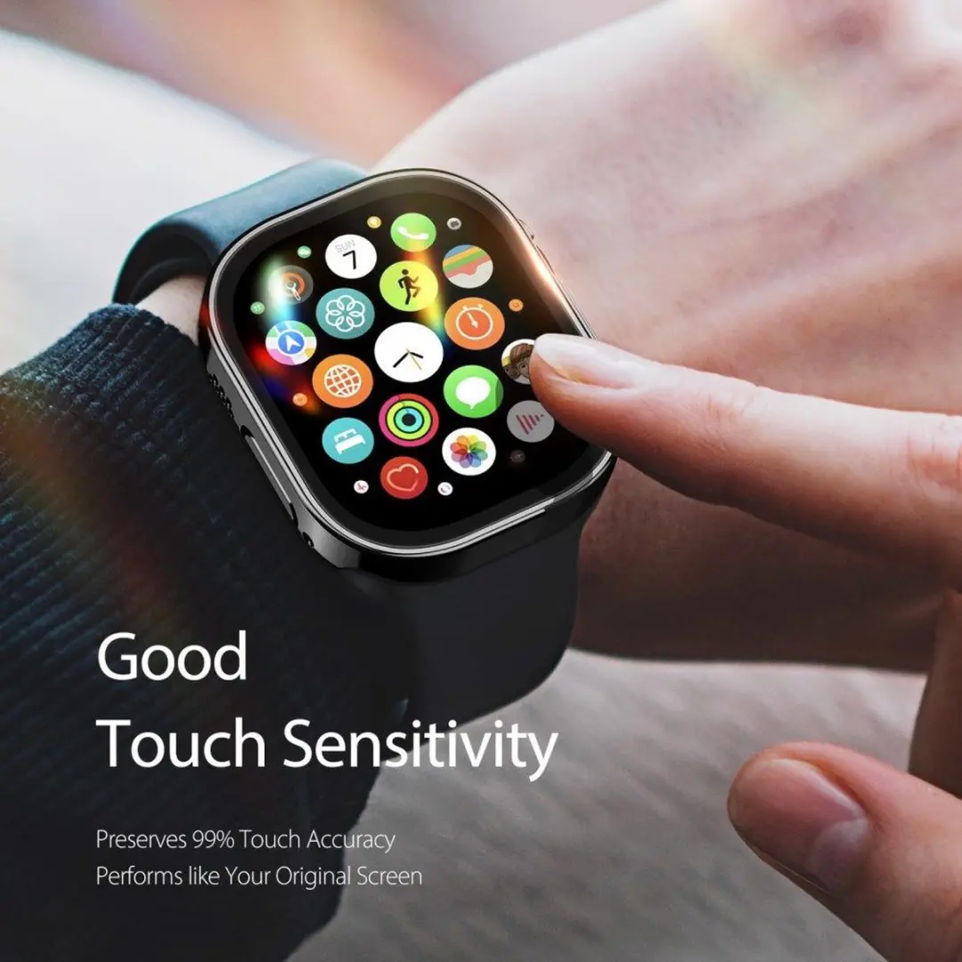 Dux Ducis Hamo Hoesje Apple Watch Ultra 2 - 49mm - Zwart