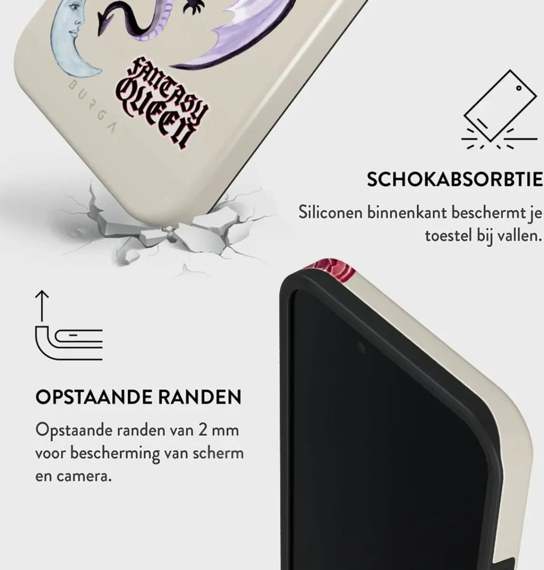 Burga Tough Case iPhone 16e/17e - Plot Twister