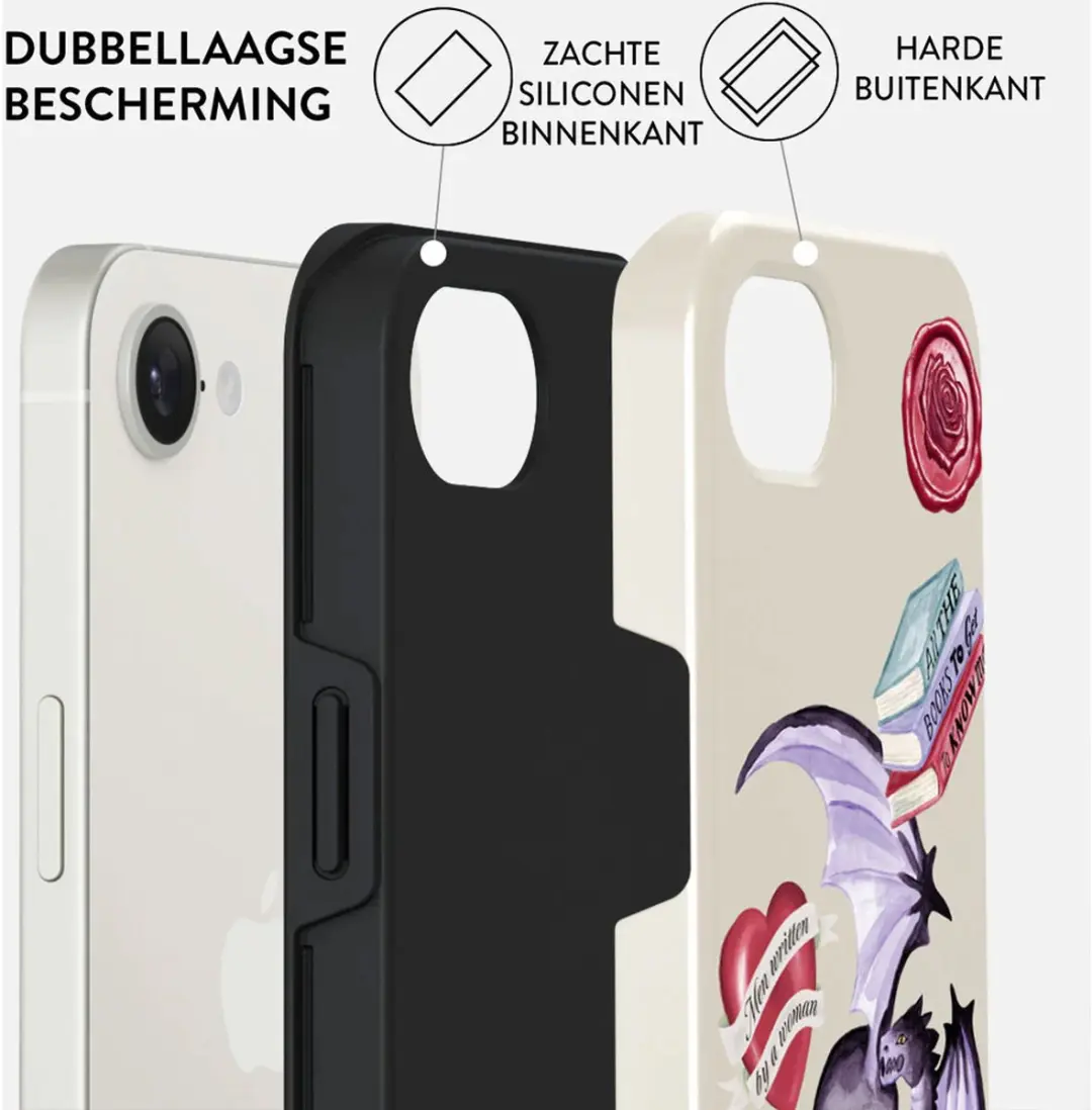 Burga Tough Case iPhone 16e/17e - Plot Twister