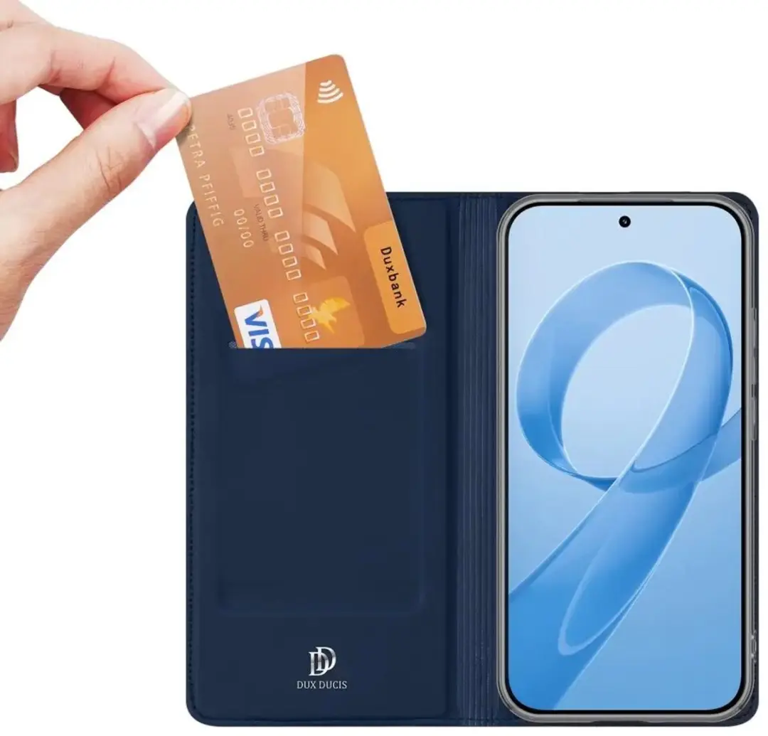 Dux Ducis Skin Pro Hoesje Xiaomi Poco F8 Pro - Blauw