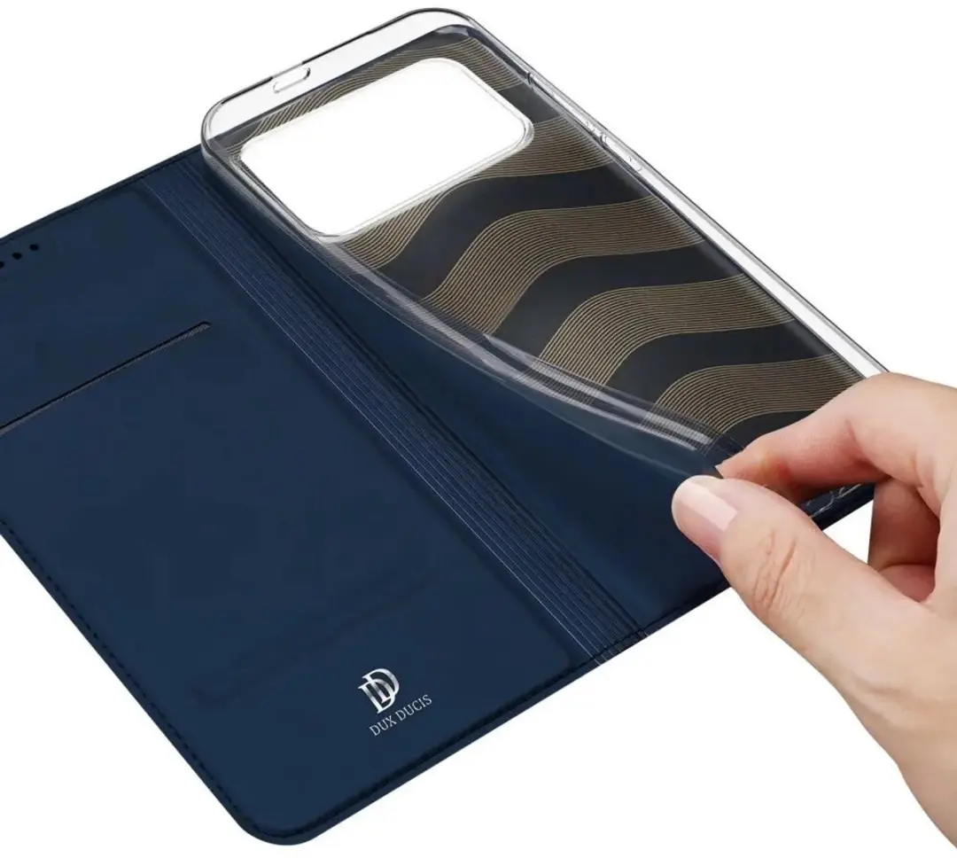 Dux Ducis Skin Pro Hoesje Xiaomi Poco F8 Pro - Blauw