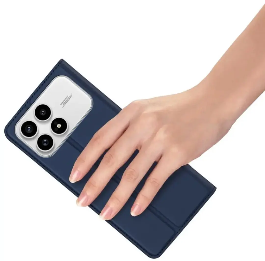 Dux Ducis Skin Pro Hoesje Xiaomi Poco F8 Pro - Blauw