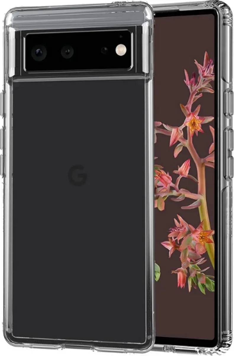 Tech21 Evo Clear Back Case Google Pixel 6