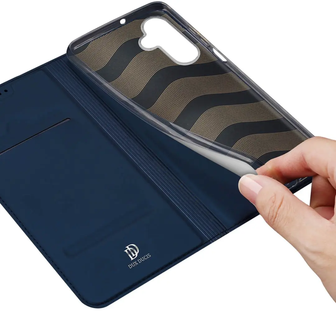 Dux Ducis Telefoonhoesje Book Case Samsung Galaxy A16 5G - Donker Blauw - SH00079721