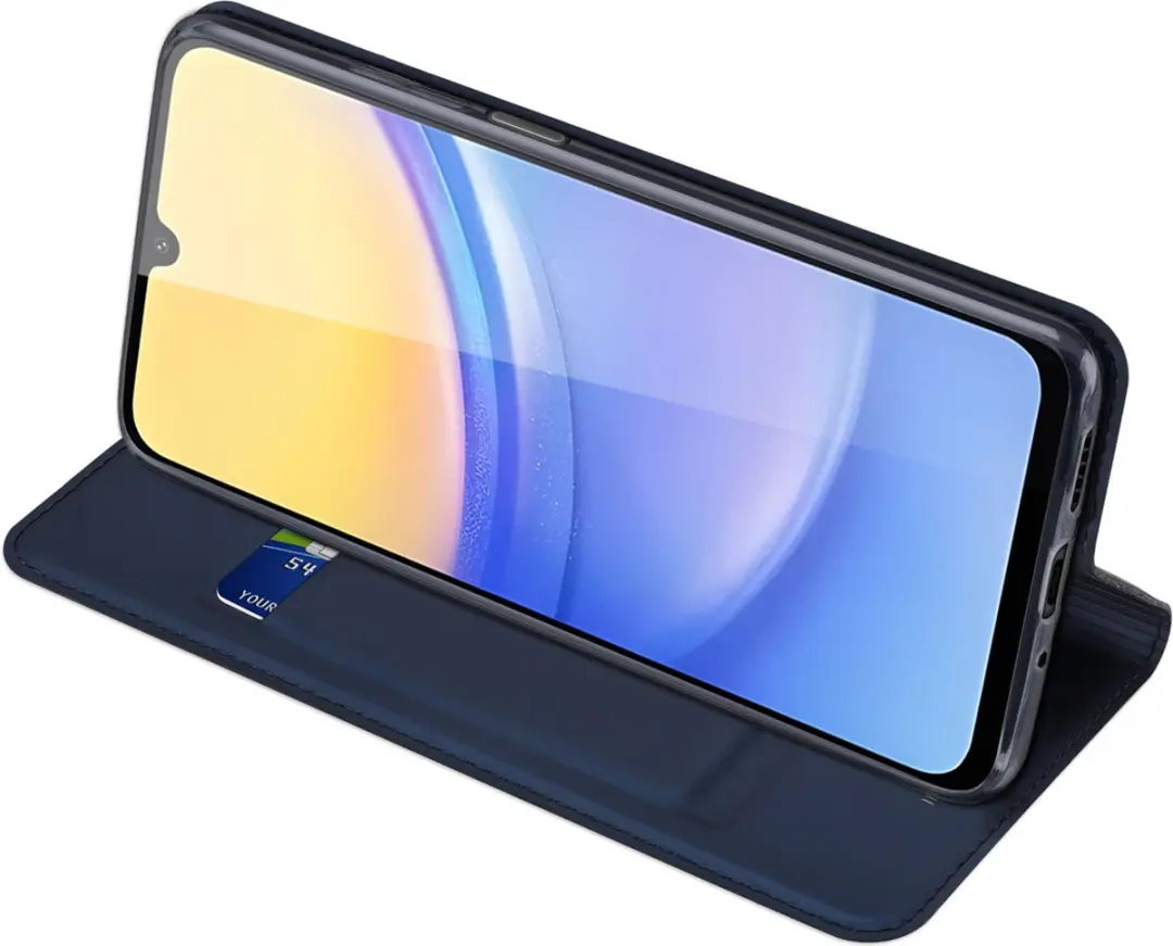 Dux Ducis Telefoonhoesje Book Case Samsung Galaxy A16 5G - Donker Blauw - SH00079721 - afbeelding 6 van 6